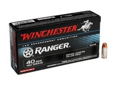 Winchester Ranger 180gr 40 S&W JHP 50rd