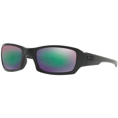 Oakley SI Fives Squared Matte Black/Prizm Maritime Polarized Sunglasses