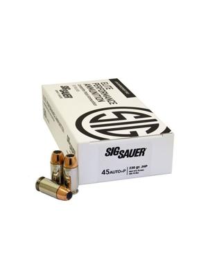 Sig Sauer Elite Performance 230gr .45 Auto +P JHP 50rd Box