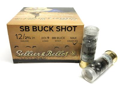 Sellier & Bellot 00 9 pellet Buckshot 2 3/4