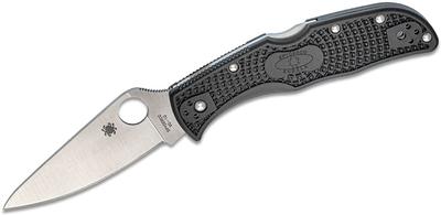 Spyderco Endela Lightweight Lockback Knife Black FRN (3.41