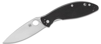 Spyderco Astute Liner Lock Knife Black G-10 (3